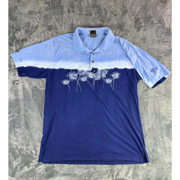 Vintage Elvis Presley Blue Hawaii Polo Shirt XL USA Made 1999 Graceland - Picture 1 of 8